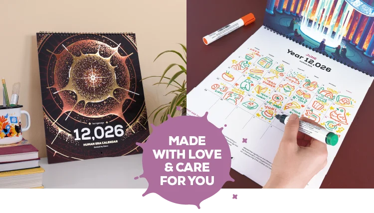 Made with love and care for you