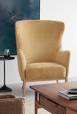 Alva Wingback Accent Chair Alva Wingback Accent Chair