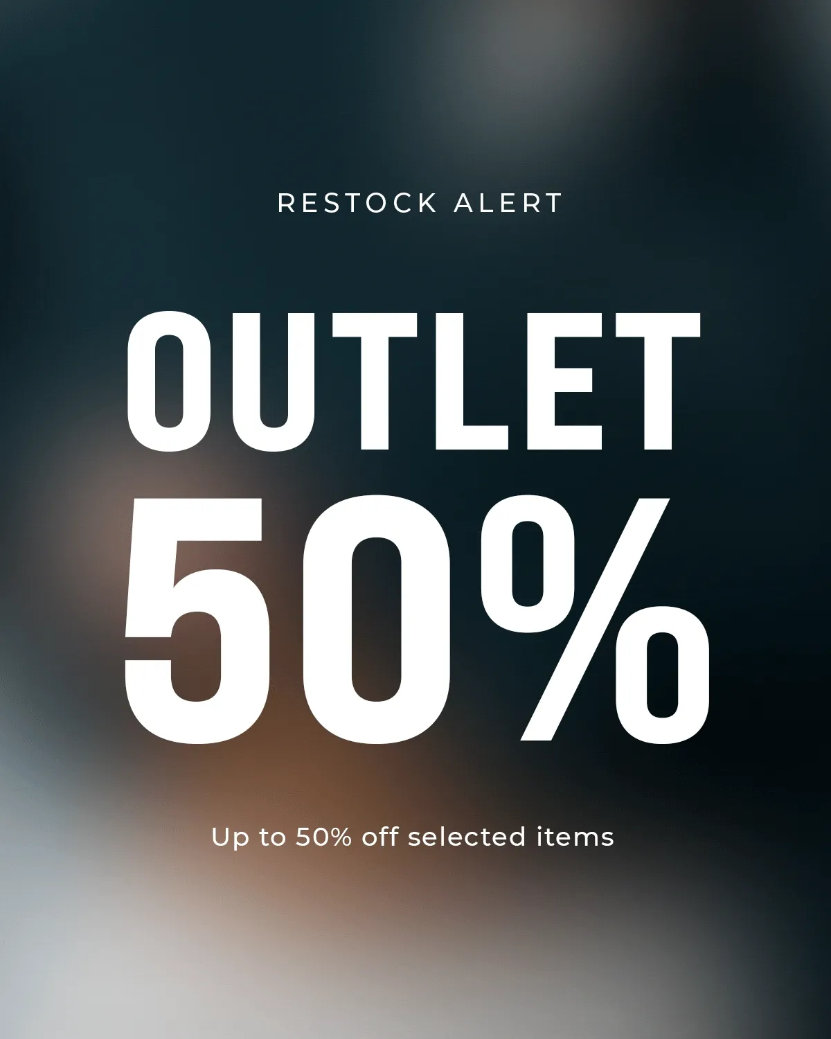 OUTLET UP TO 50% OFF