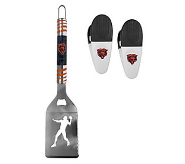 Siskiyou Sports NFL Tailgater Spatula w/Chip Cl ips
