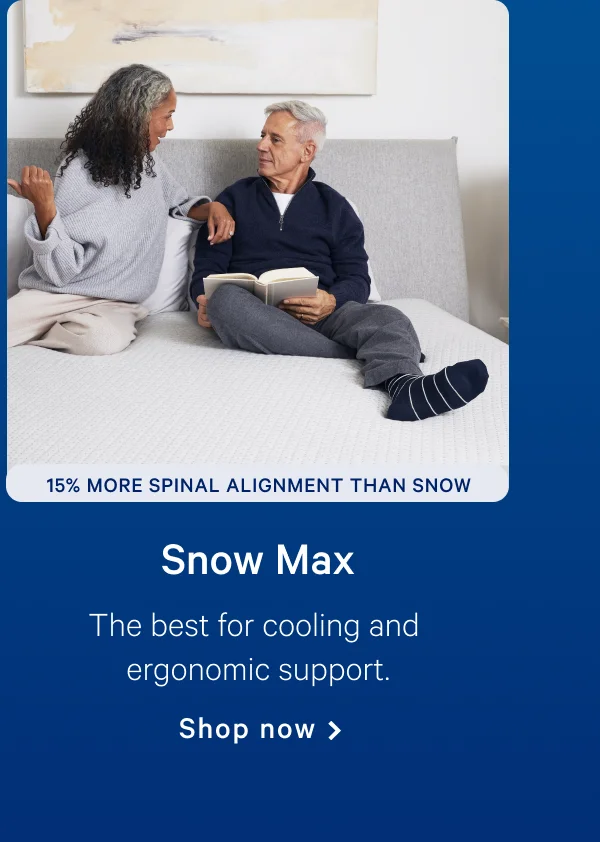 Snow Max >> The best for cooling and ergonomic support. >> Shop now >>
