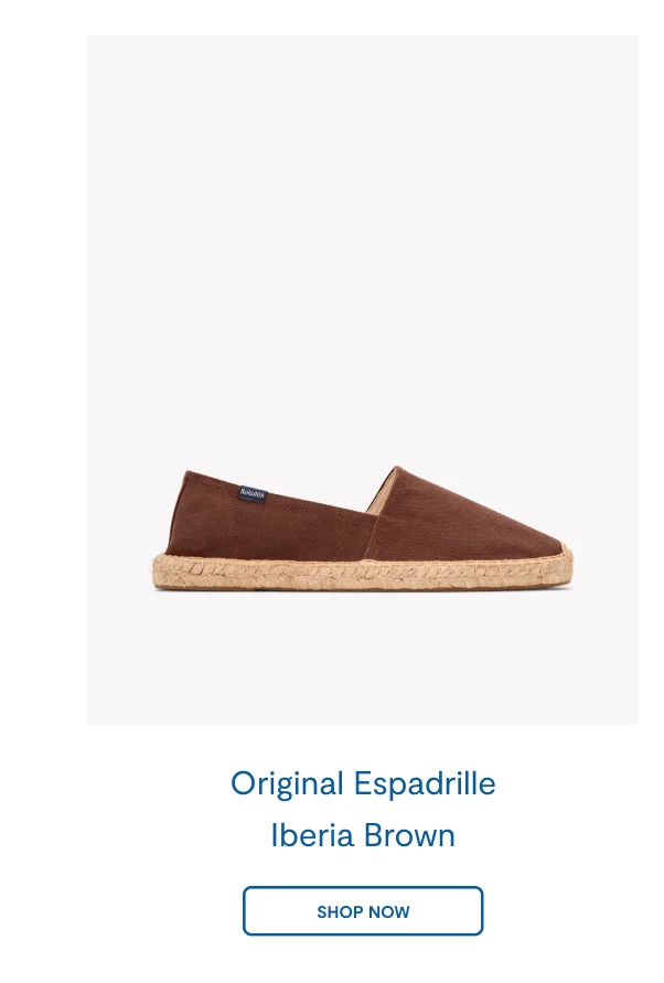The Original Espadrille Iberia Brown