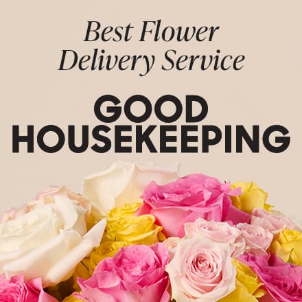 Voted "Best Flower Delivery Service" by Good Housekeeping