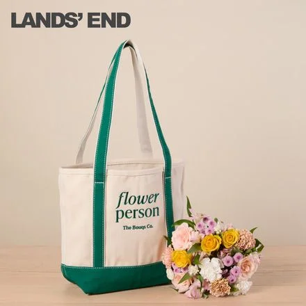 The Lands' End Canvas Pocket Tote Gift Set
