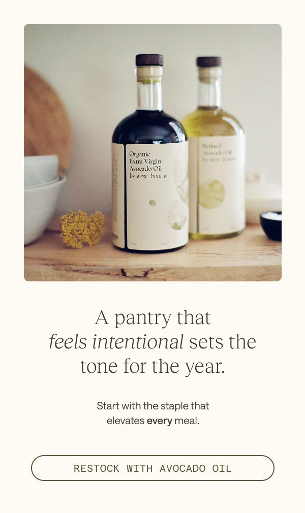 Restock with Avocado Oil