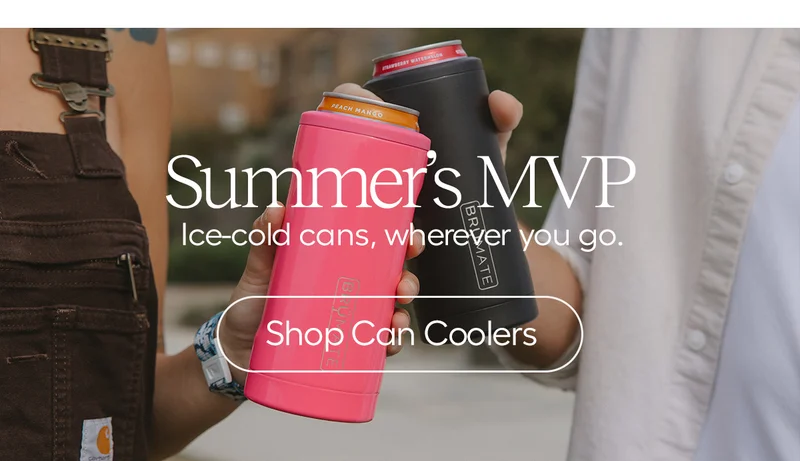 Summer's MVP: Ice-cold cans, wherever you go. - Shop Can Coolers