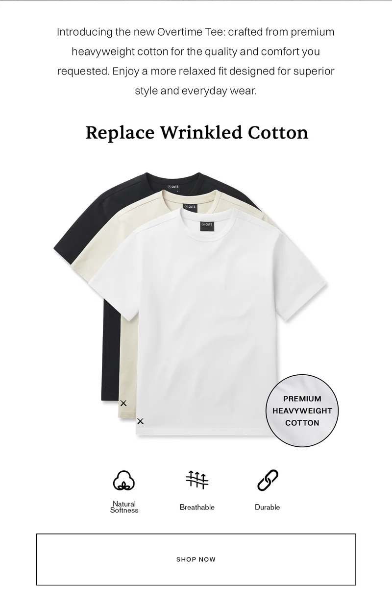 Introducing  Overtime Tee