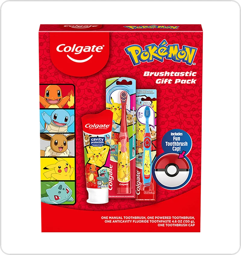 Colgate® Kids Pokémon Toothbrush Gift Set