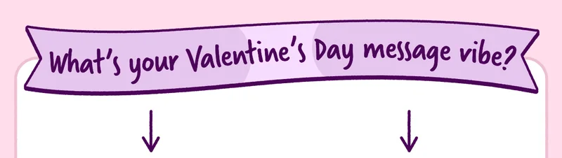 What's your Valentine's Day message vibe?