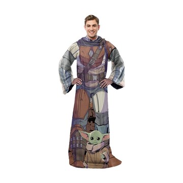 The Northwest Group Mandalorian Adult Mando Throw w/ Sleeves