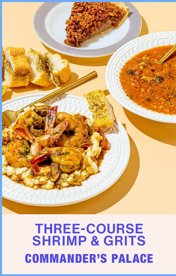Three-Course Shrimp & Grits