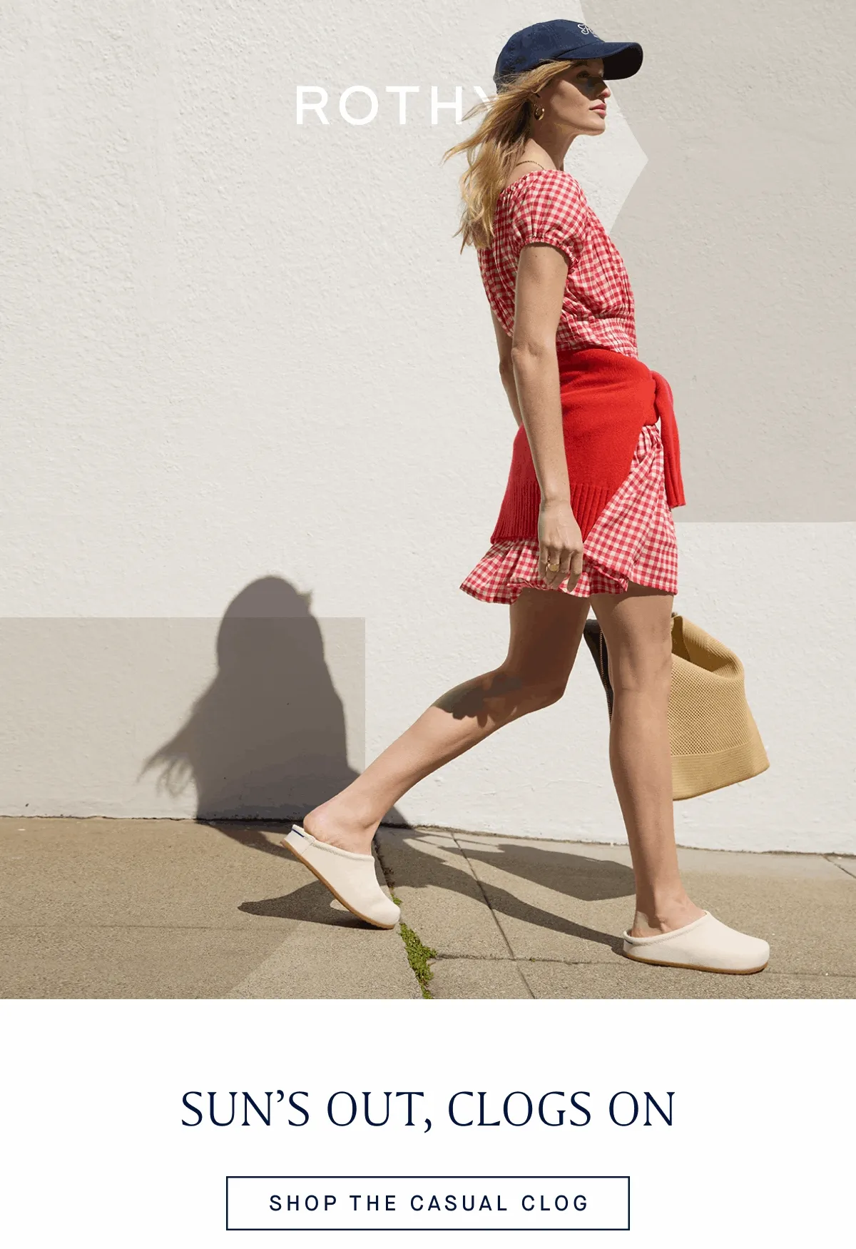 Sun's out, clogs on SHOP THE CASUAL CLOG