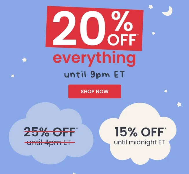20% OFF everything