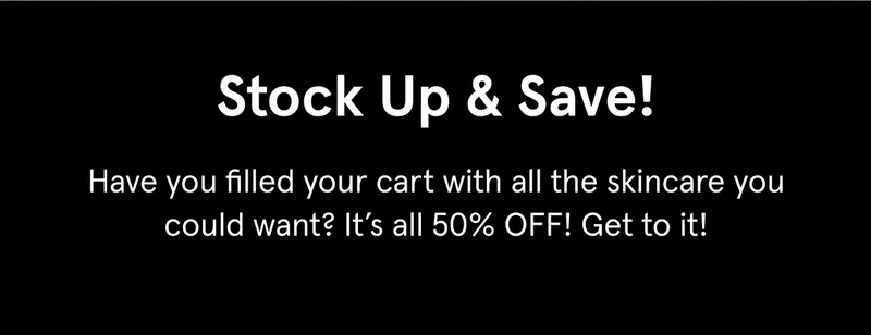 Stock Up & Save!