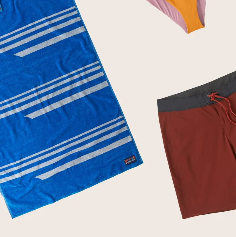 Organic Cotton Towel and Men's Hydropeak Boardshorts