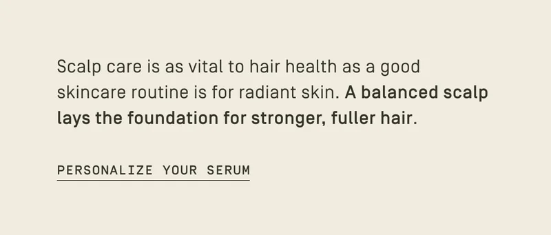 Personalize yor serum
