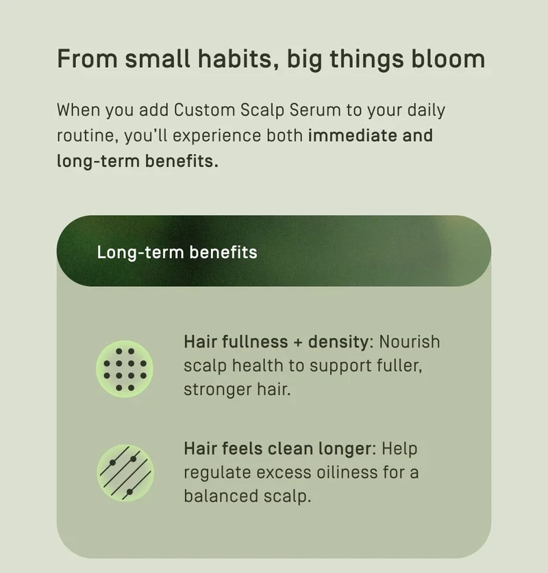 From small habits, big things bloom