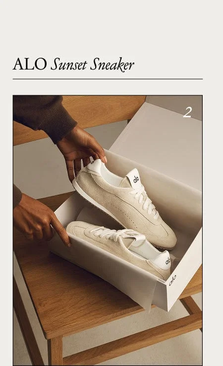 ALO Sunset Sneaker