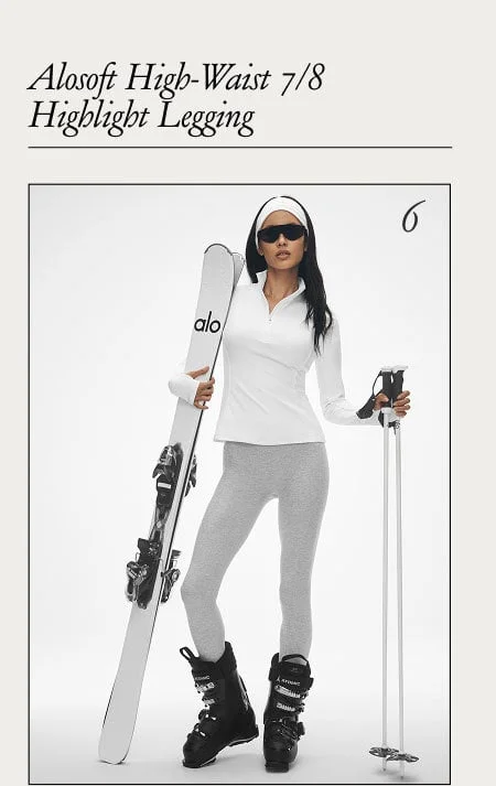 Alosoft High- Warst 7/8 Highlight Legging