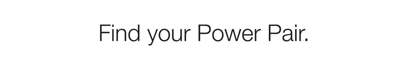 Find your Power Pair.