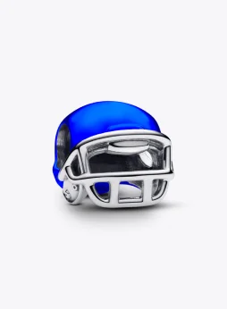 Royal Blue Football Helmet Charm