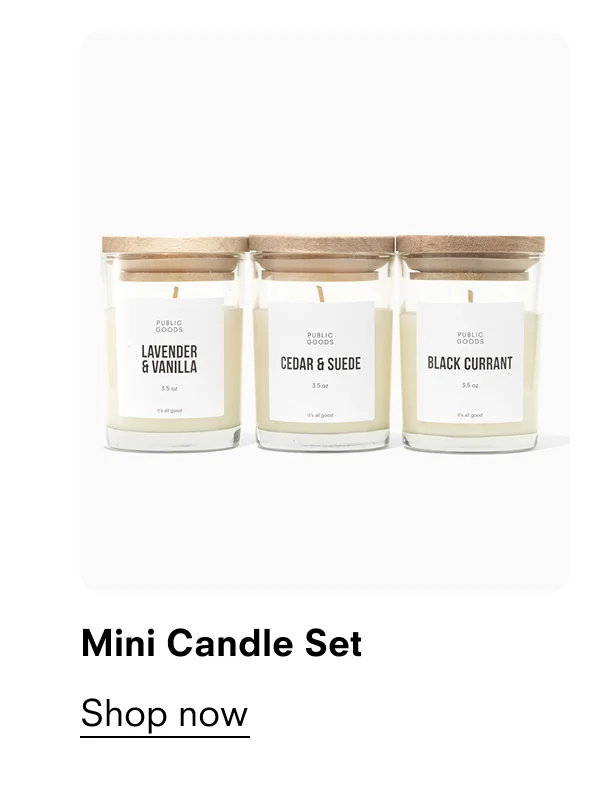 Mini Candle Set