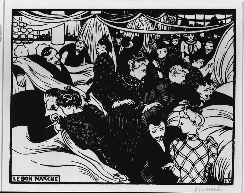 “Le Bon Marché” by Félix Vallotton