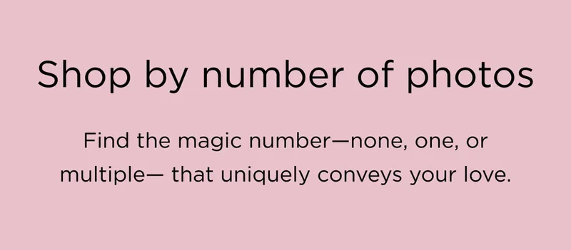 Shop by Number of Photos