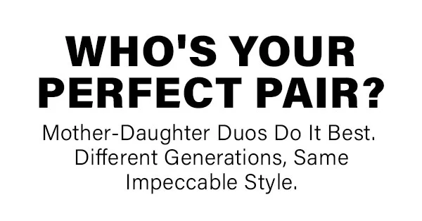 Who's Your Perfect Pair