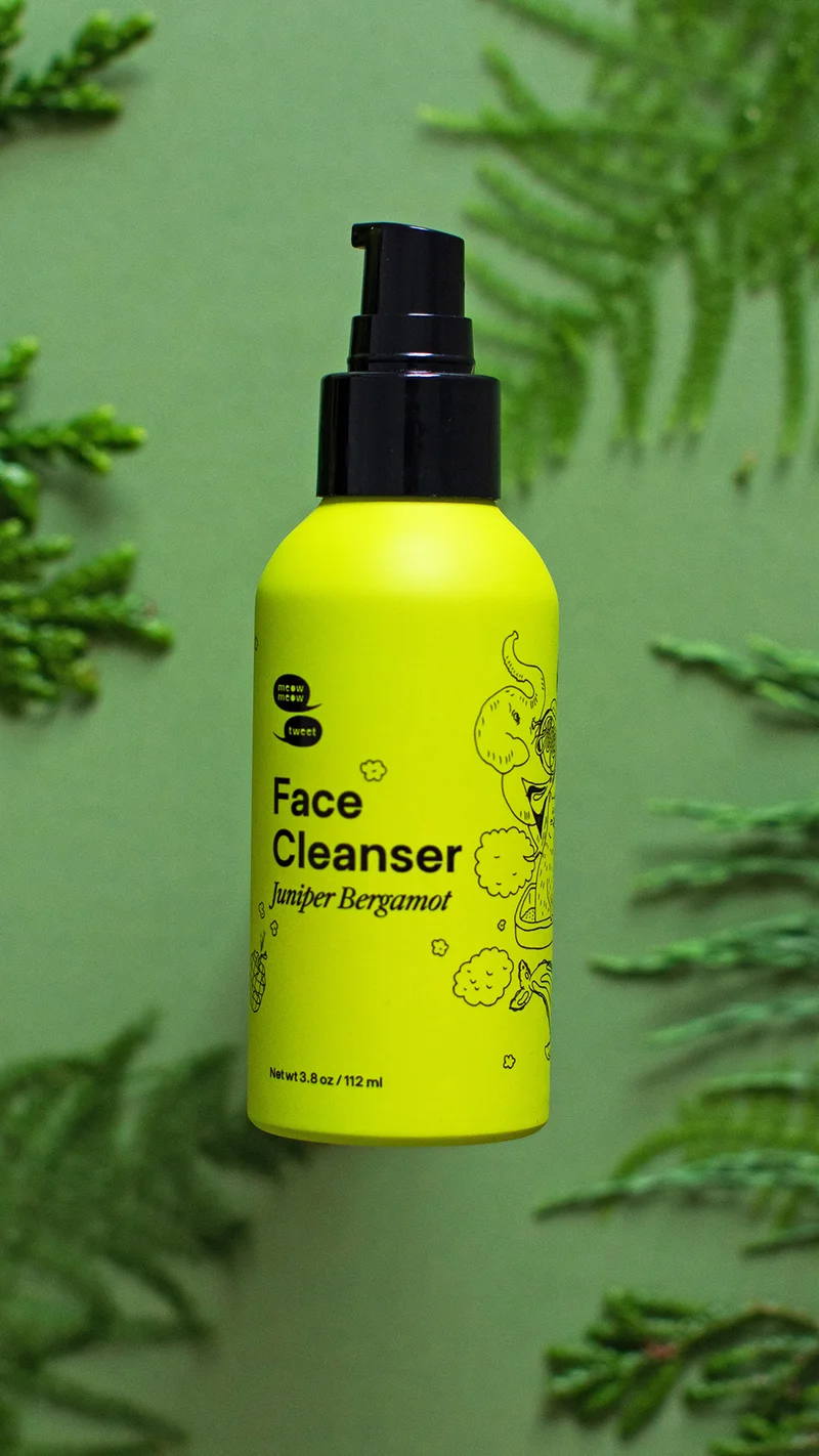 A green bottle with green background