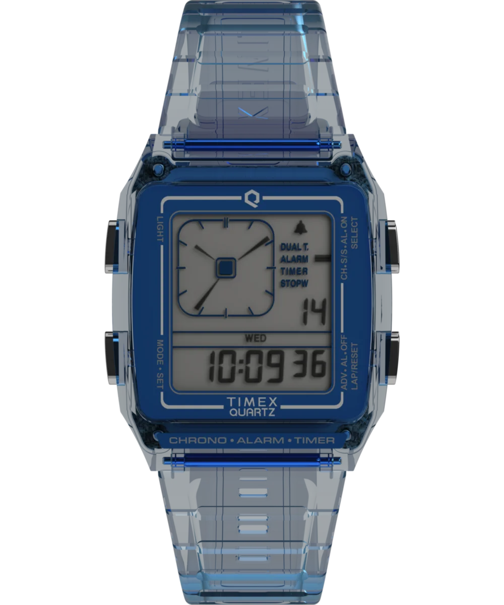 Image of Q Timex LCA 35mm Resin Strap Watch