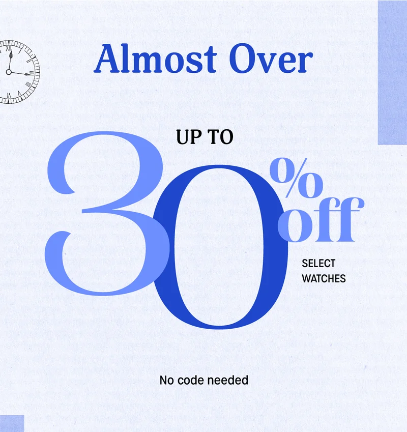 End of Season Sale - 30% Off - Timex