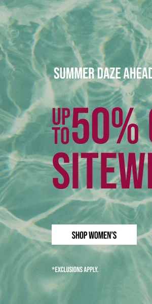 Up to 50% off Sitewide Shop Women's