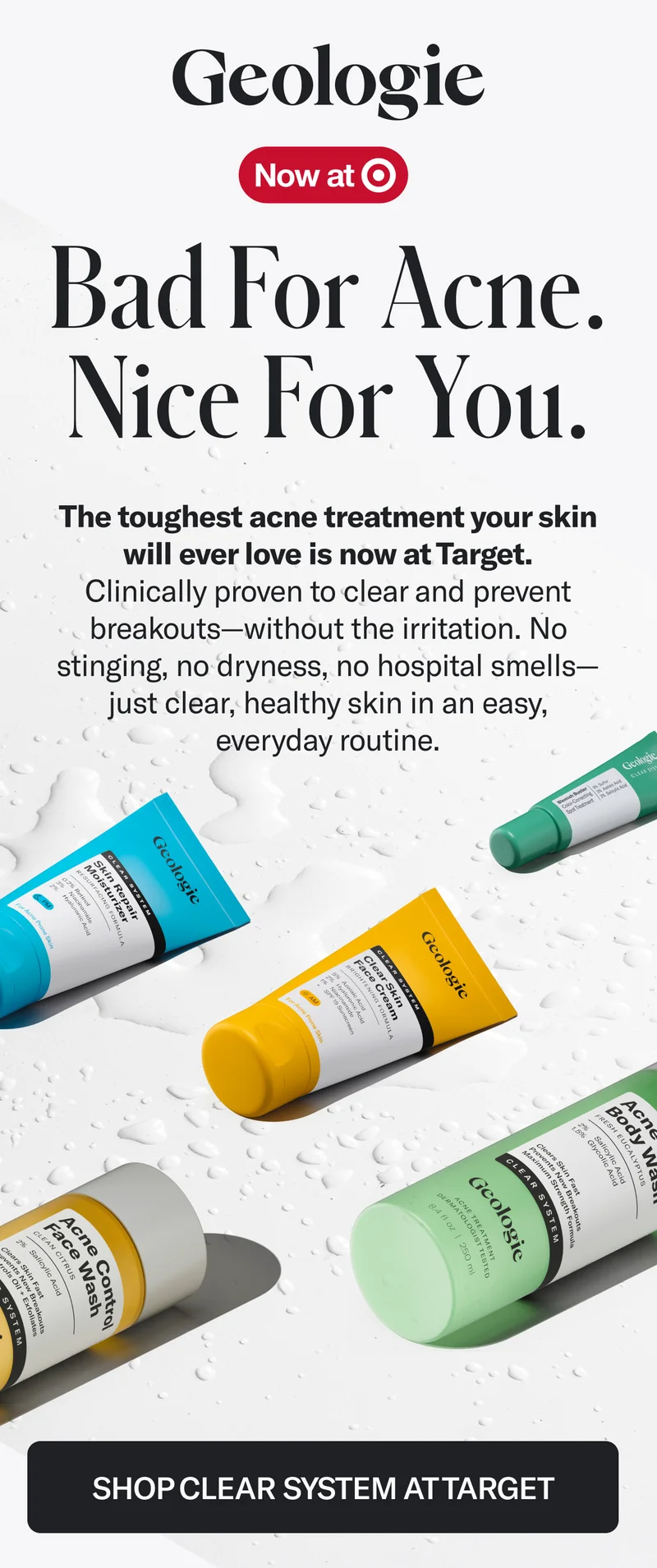 New Geologie Clear System - Now Available at Target