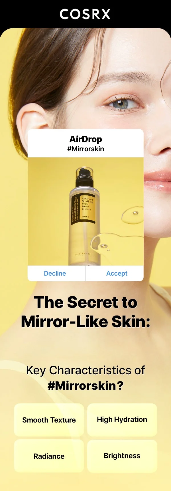 air drop mirror skin