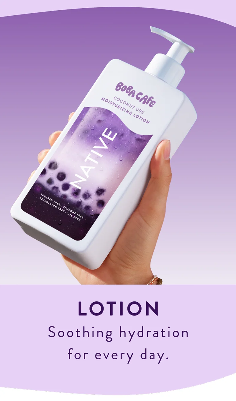 Lotion. Soothing hydration for every day