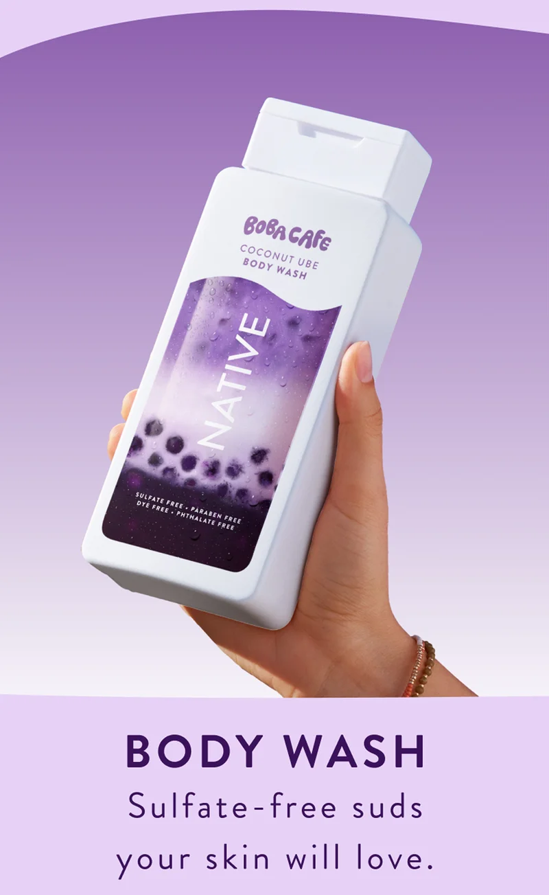 Body Wash. Sulfate free suds your skin will love.