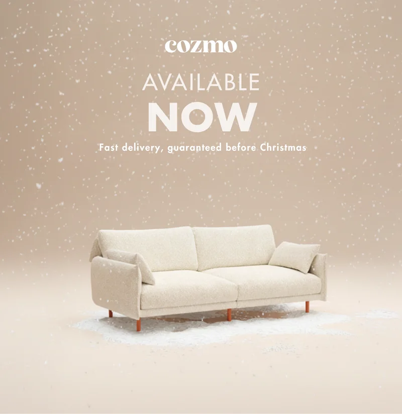 Cozmo Sofas Available NOW