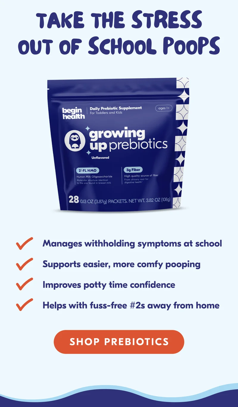 Take the stress out of school poops.