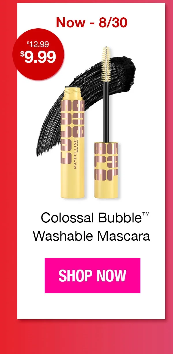 Colossal Bubble Washable Mascara
