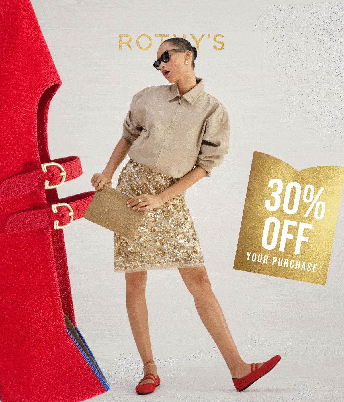 30% off Your purchase.*