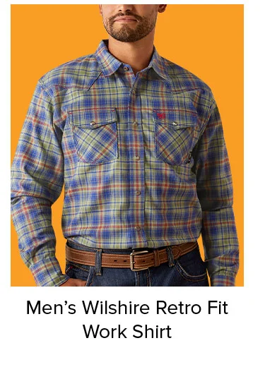 Men’s Wilshire Retro Fit Work Shirt