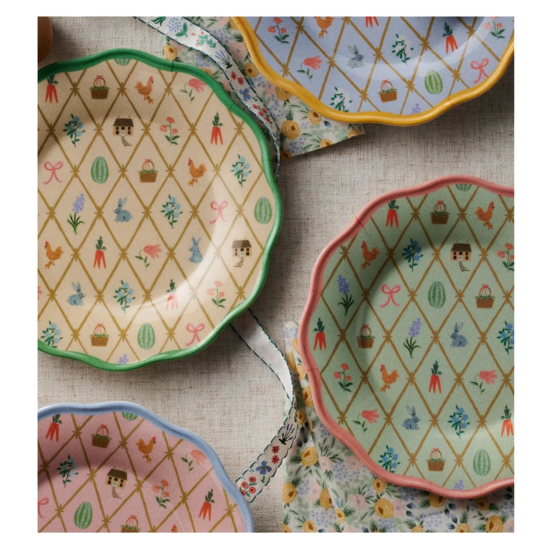 Melamine Assorted Dessert Plates