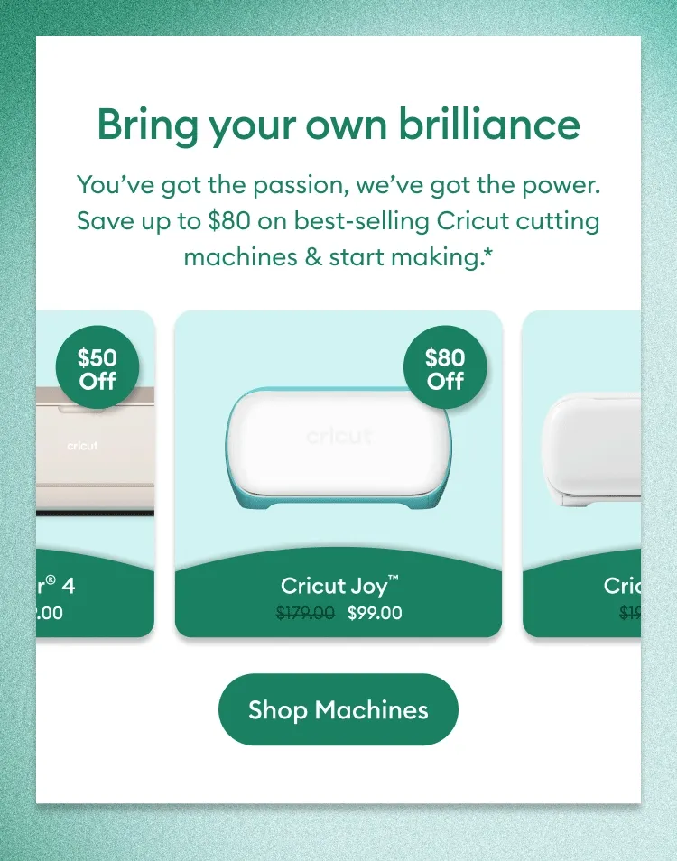 Bring your own brilliance.
