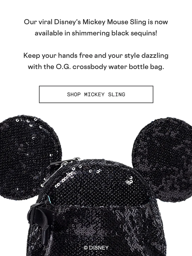 NEW Sequin Mickey Sling!