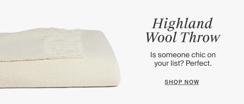 Shop the Highland Wool Throw