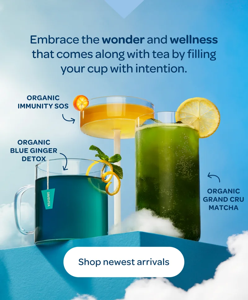 Embrace the wonder and wellness that comes along with tea by filling your cup with intention. - Shop Newest Arrivals
