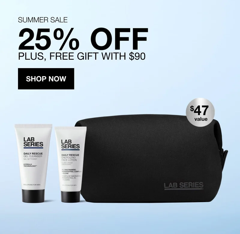 SUMMER SALE | 25% OFF | PLUS, FREE GIFT WITH $90 | SHOP NOW | $47 value