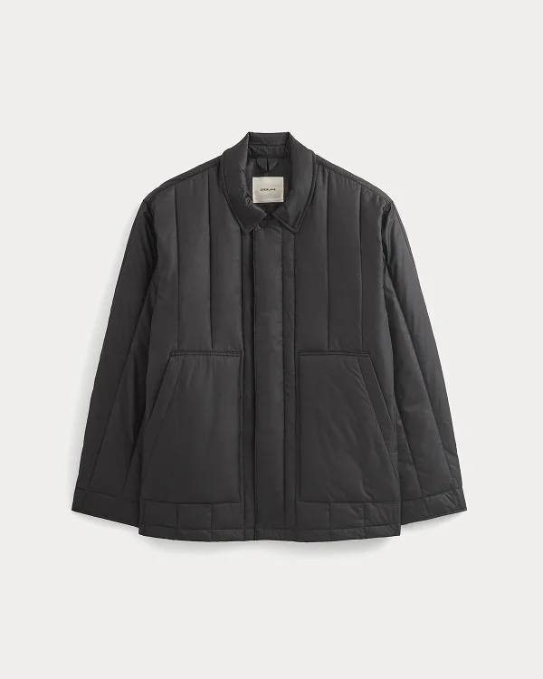 Image | ReNew Vertical-Quilted Jacket | Black