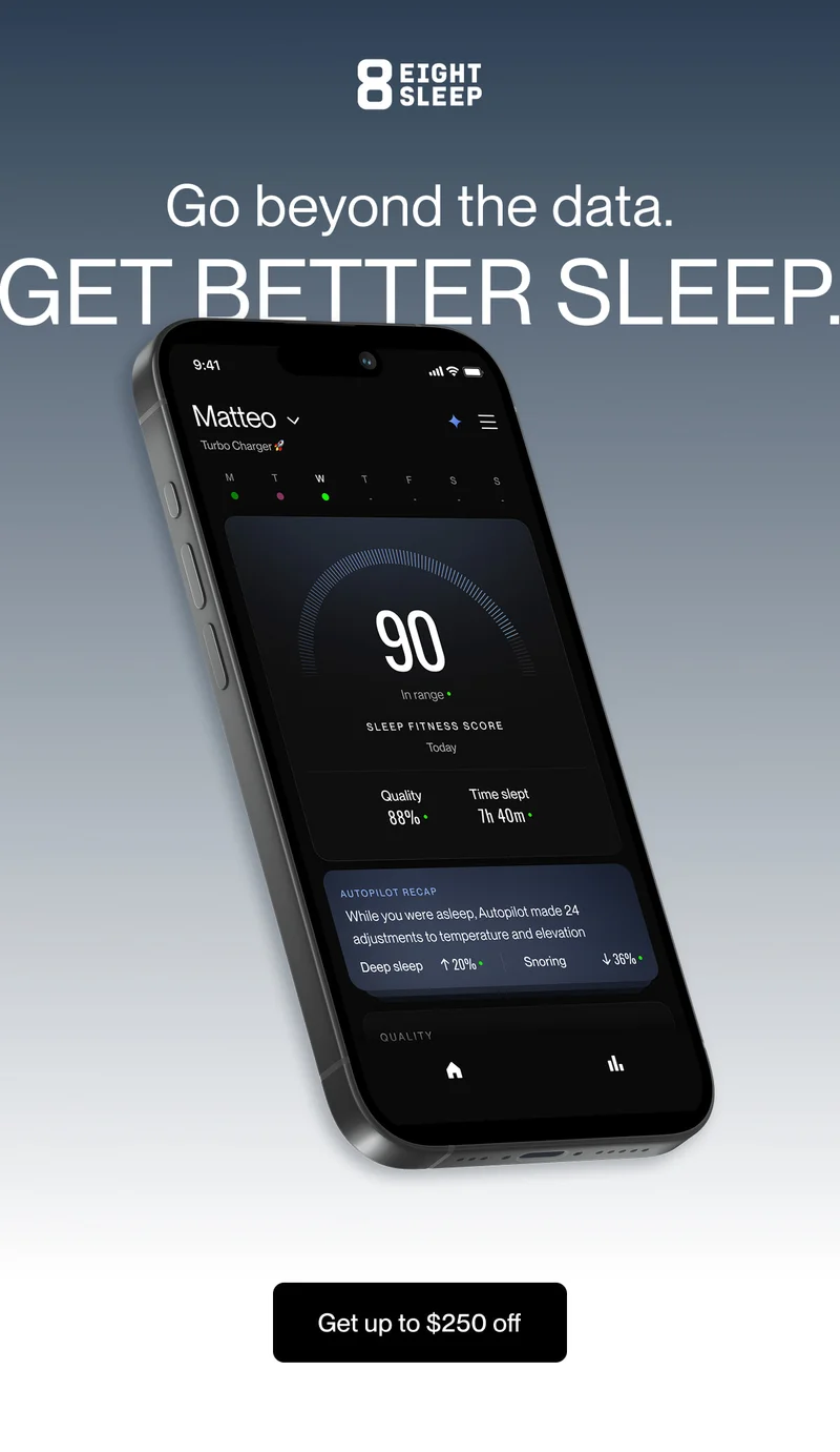 Go beyond the data. Get better sleep.
